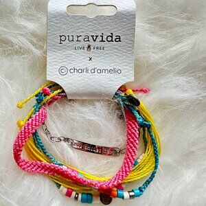 Pura Vida Charli D'Amelio Bracelet Style NWT